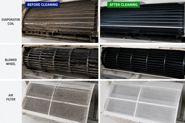 AC Dryer cleaning