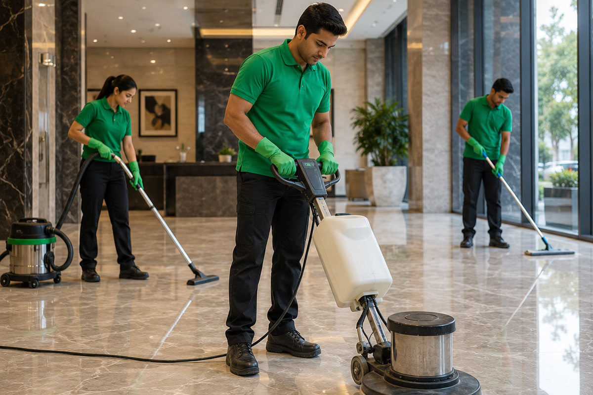 Marble Floor Polishing