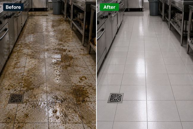 restaurant kitchen deep cleaning 4
